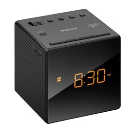 ICF-C1 FM AM CLOCK RADIO BLACK NEGRO