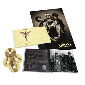 IN UTERO 20TH ANNIVERSARY LIMITED EDITION 3 CDS + DVD + 56 PAGE BOOK IMPORTADO