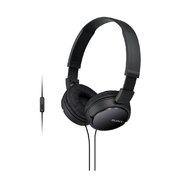 MDR-ZX110AP STEREO HEADPHONES PLEGABLES CON MICROFONO MANOS LIBRES NEGROS