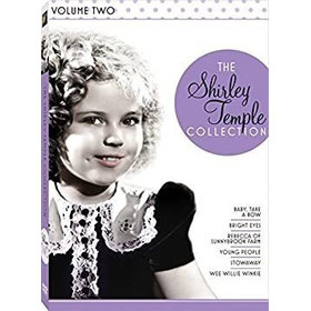 SHIRLEY TEMPLE COLLECTION 2 6 DVD BOXED SET FULL FRAME MONO SOUND SUBTITLED USA IMPORT