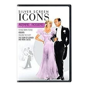 SILVER SCREEN ICONS: ASTAIRE & ROGERS 2 4 DVD BOXED SET USA IMPORT