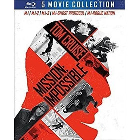 MISSION: IMPOSSIBLE 5-MOVIE COLLECTION 5 BLURAY BOXED SET AC-3 DOLBY DUBBED REPACKAGED SUBTITLED WIDESCREEN USA IMPORT