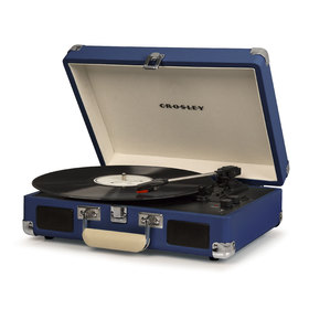 CR8005D-BL CRUISER DELUXE PORTABLE TURNTABLE BLUE AZUL BLUETOOTH