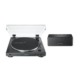 AT-LP60XSPBT WIRELESS TURNTABLE AND SPEAKER SYSTEM BLACK