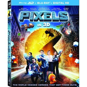 PIXELS 3D BR AC-3 DOLBY DUBBED SUBTITLED WIDESCREEN USA IMPORT